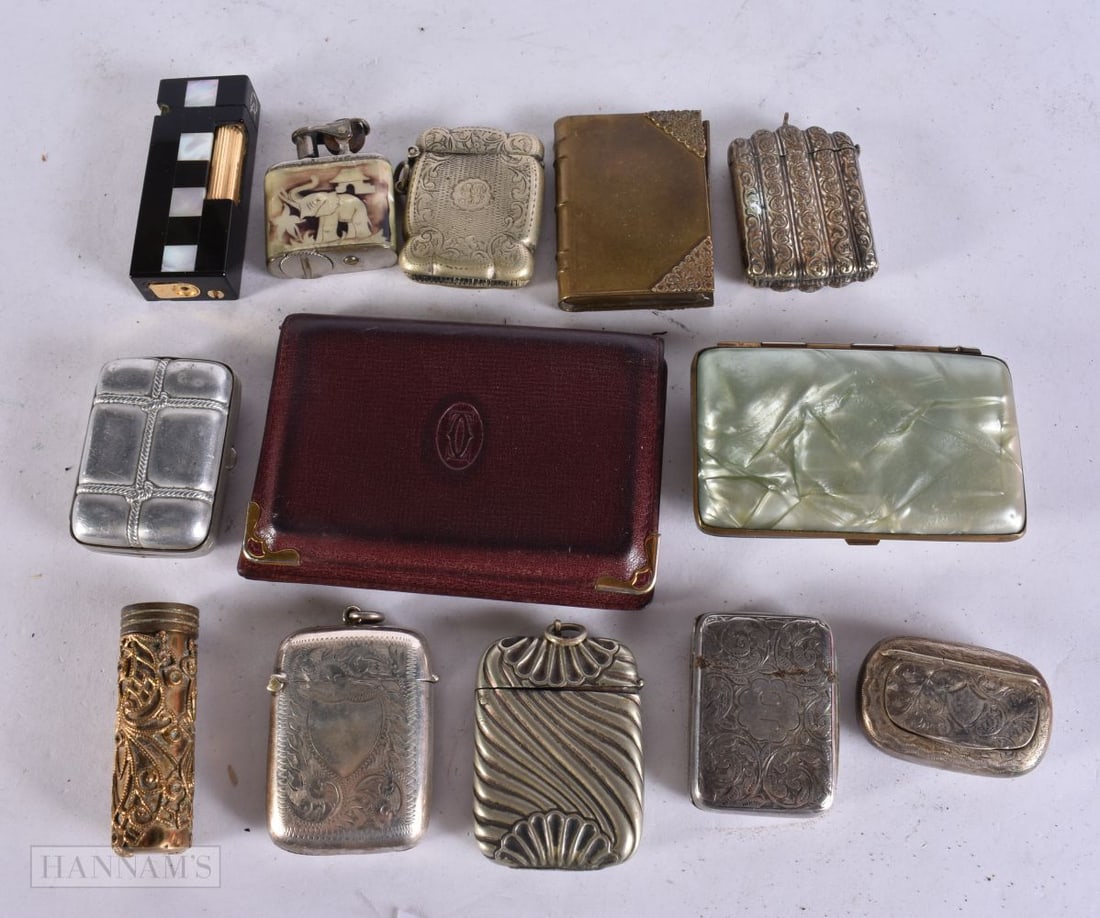 Vesta cases, a cartier wallet etc. (qty) (1 of 7)