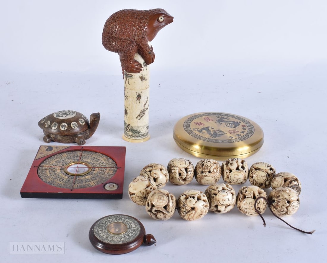 ASSORTED ASIAN COLLECTABLES. (qty) (1 of 10)