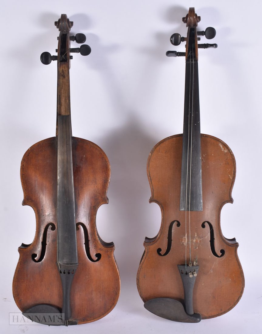 TWO VIOLINS. (2) (1 of 5)
