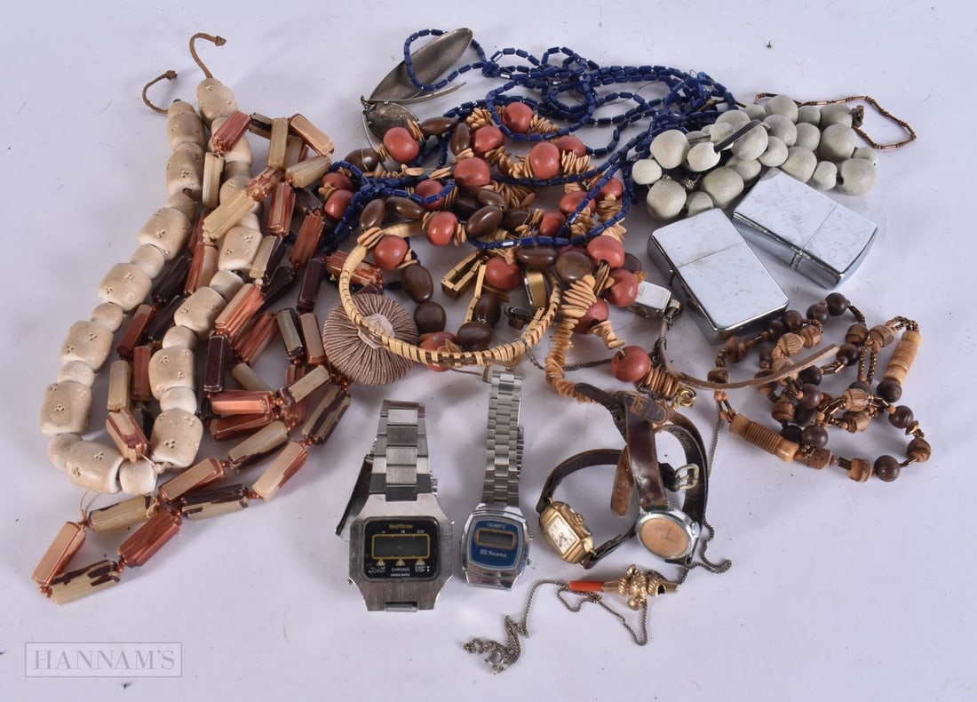 ASSORTED JEWELLERY AND WATCHES. (qty) (1 of 7)