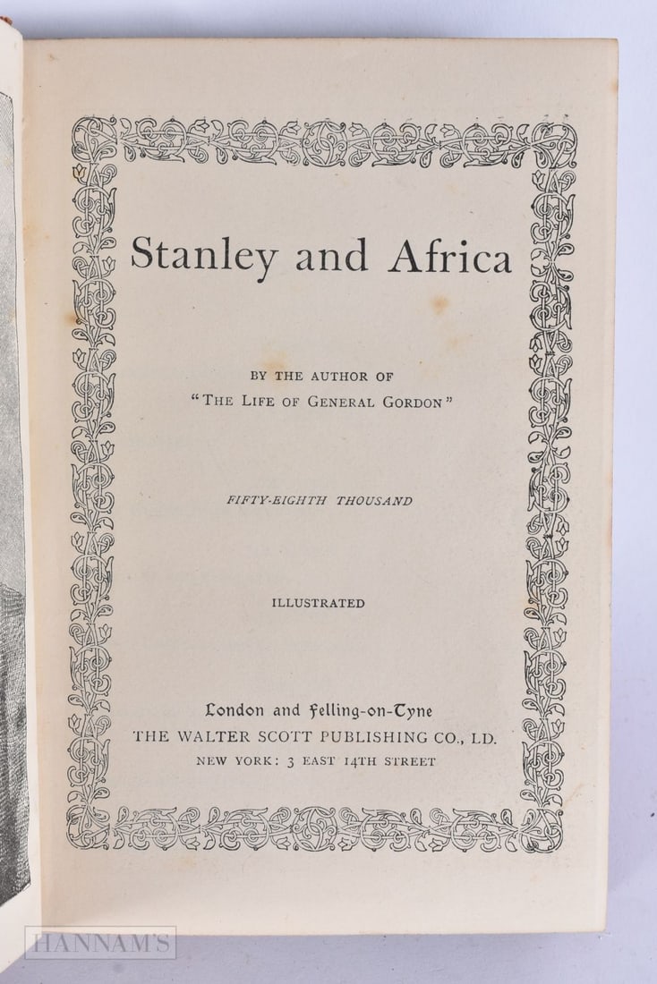 Stanley & Africa Book, Walter Scott Publishing. (1 of 4)