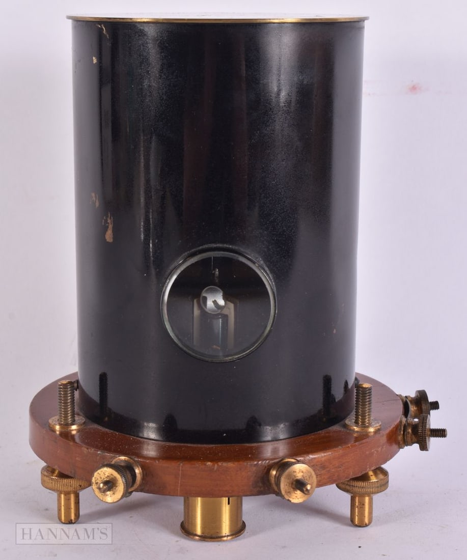 A 1950S PHILIP HARRIS SPOT GALVANOMETER. 17.5 cm high. (1 of 4)
