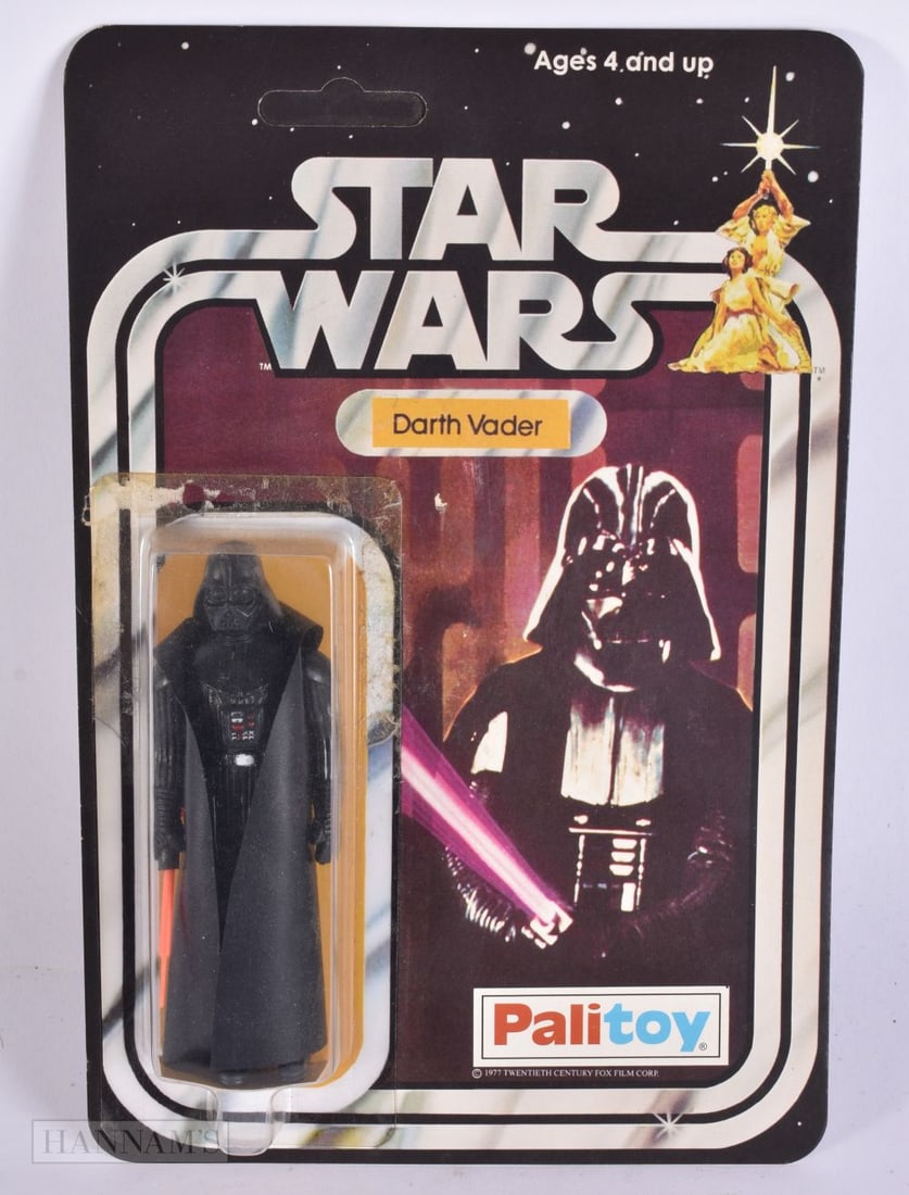 A VINTAGE STAR WARS PALITOY DARTH VADER. 23 cm x 14 cm.: A VINTAGE STAR WARS PALITOY DARTH VADER. 23 cm x 14 cm.
