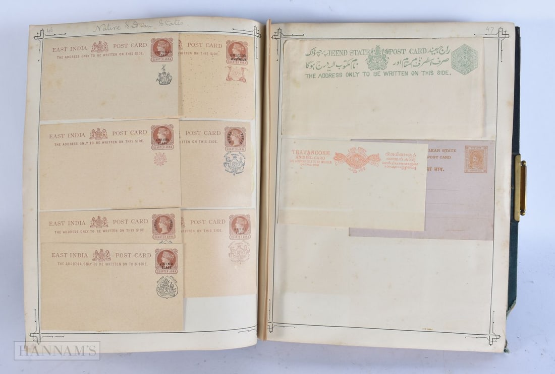 AN INTERESTING POST CARD ALBUM. (qty) (1 of 6)