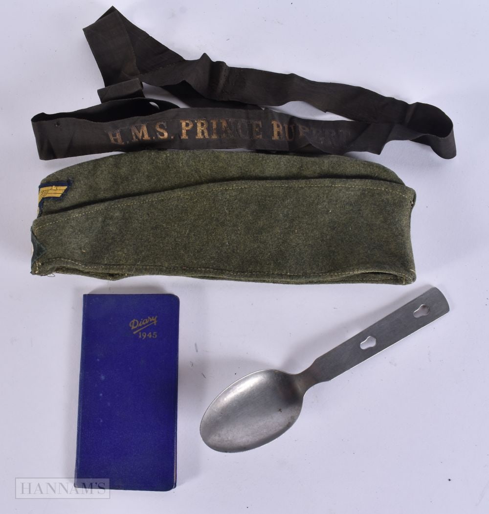 A MILITARY RAF HAT etc. (qty) (1 of 4)