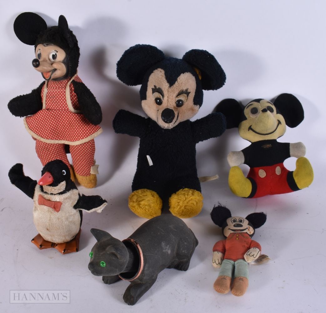 ASSORTED VINTAGE MICKEY MOUSE TOYS etc. (qty) (1 of 4)