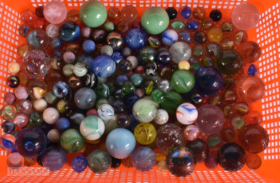 ASSORTED MARBLES. (qty) (1 of 5)