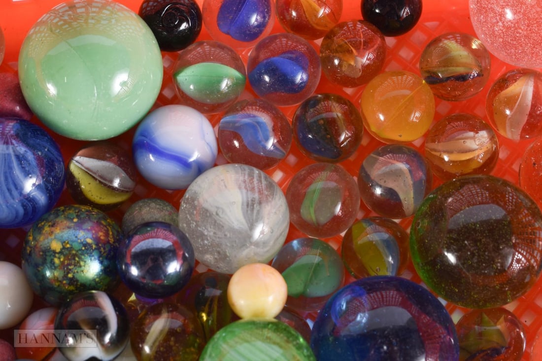 ASSORTED MARBLES. (qty) - 4