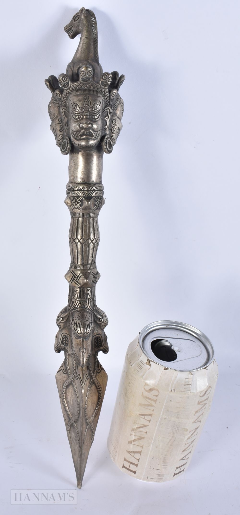 A TIBETAN PHURBA. 32 cm long. (1 of 4)