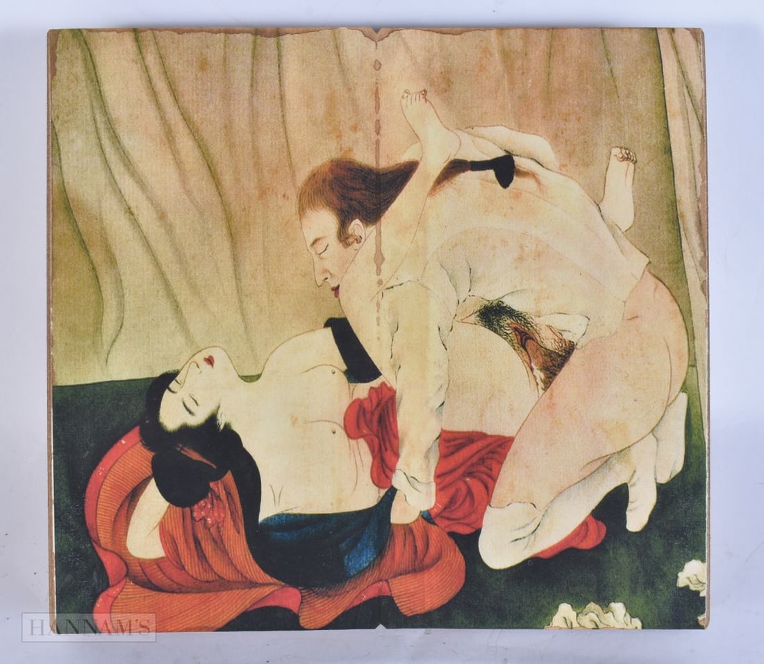 A CHINESE EROTIC BOOK modelled as local tribute act Eddy 'Red Stick Elliott Sheeran', modelled after: A CHINESE EROTIC BOOK modelled as local tribute act Eddy 'Red Stick Elliott Sheeran', modelled after a tough set at the crown, persuading a local geisha into his lair to perform more than music. Each 