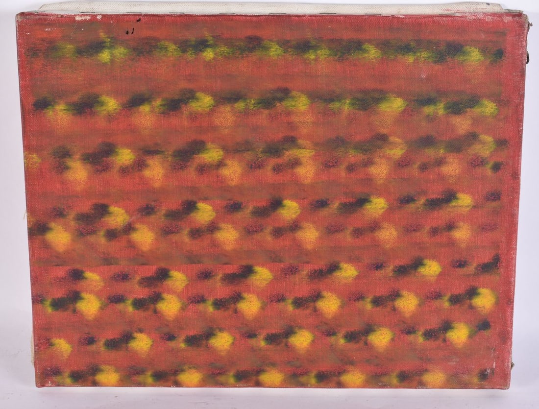 Turkish School (20th Century) Oil on canvas, Abstract. 35.5 cm x 25.5 cm. (1 of 4)