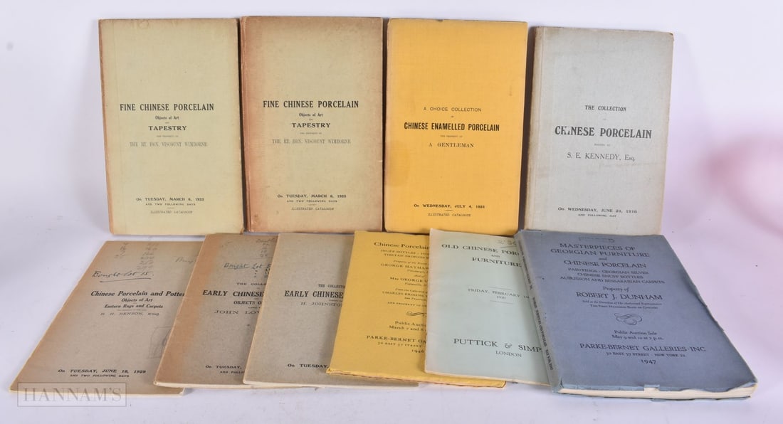 A COLLECTION OF 1920S TO 1940S CHINESE CATALOGUES. (qty) (1 of 5)