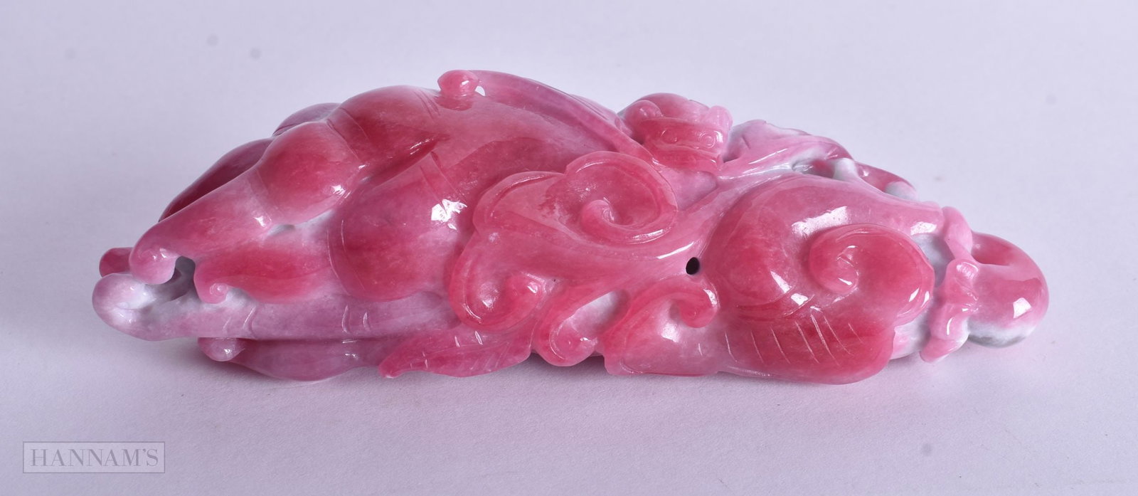 A CHINESE TOURMALINE BOULDER. 12 cm x 3.5 cm. (1 of 3)