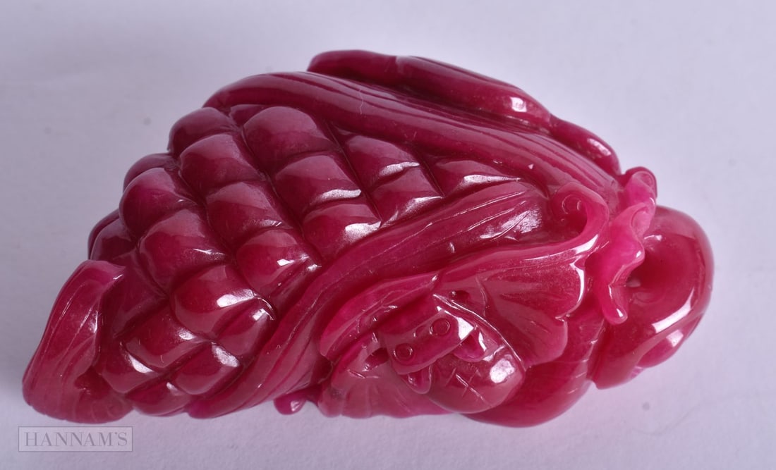 A CHINESE TOURMALINE BOULDER. 8.5 cm x 4.75 cm. (1 of 4)