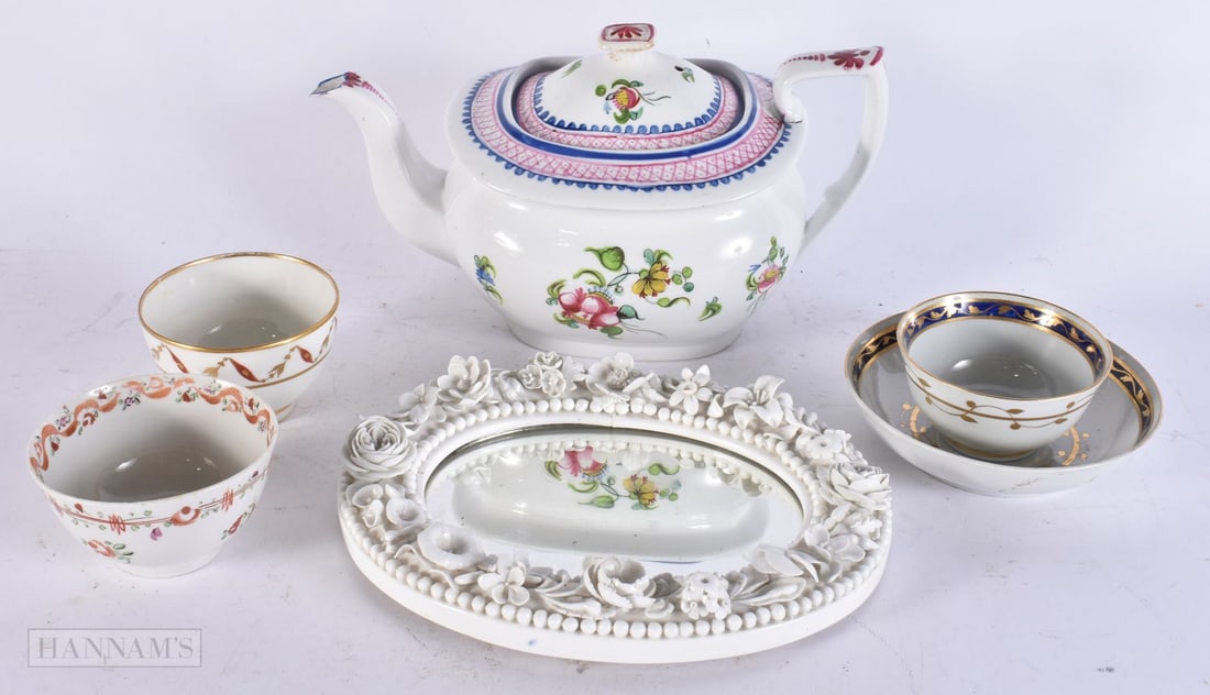 ASSORTED 18TH/19TH CENTURY ENGLISH PORCELAIN. (qty) (1 of 3)
