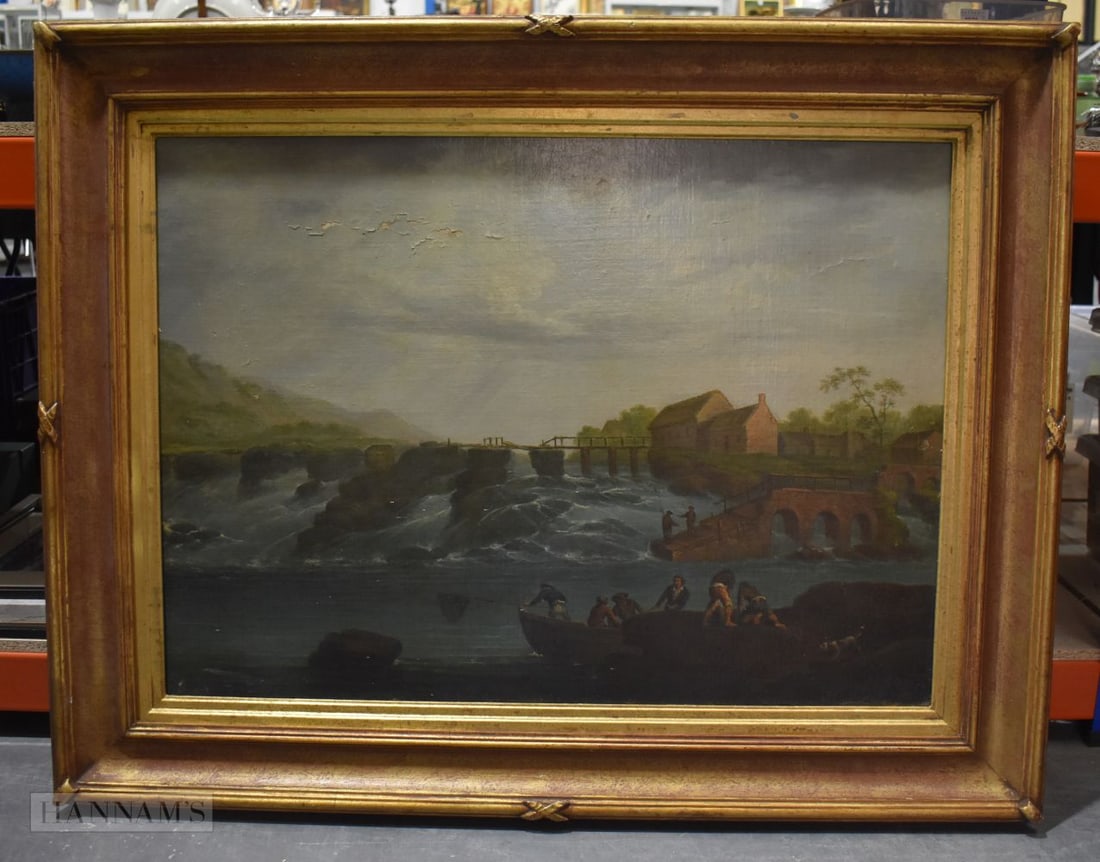 Dutch School (19th Century) Oil on canvas, Maritime scene. 84 cm x 107 cm, image 61 cm x 84 cm. (1 of 3)