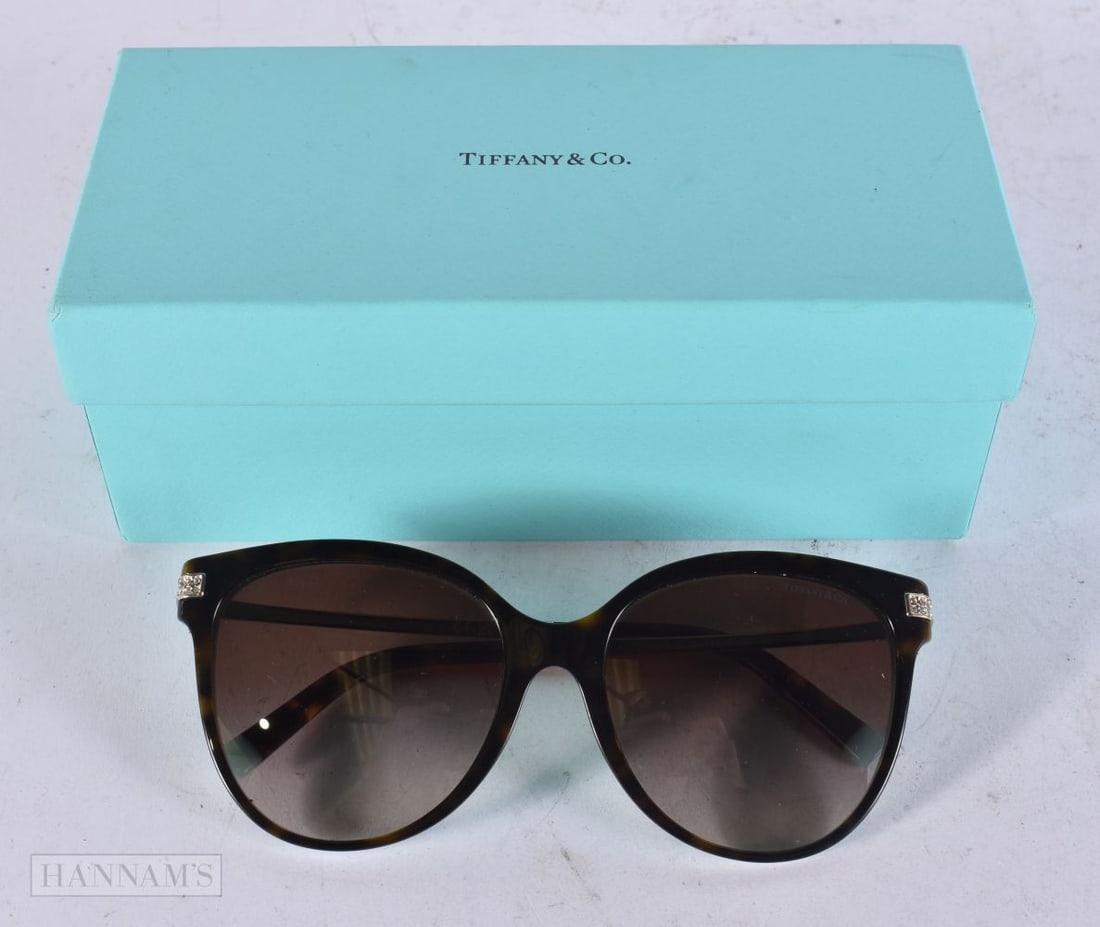 Tiffany & Co Sunglasses Boxed TF 4193-B. (1 of 2)