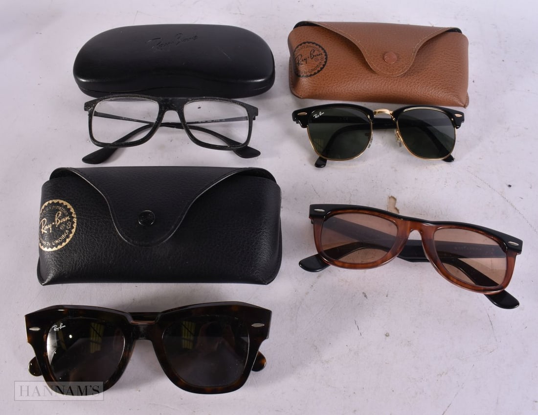 Raybans Designer Sunglasses Inc Cased. (4) (1 of 2)