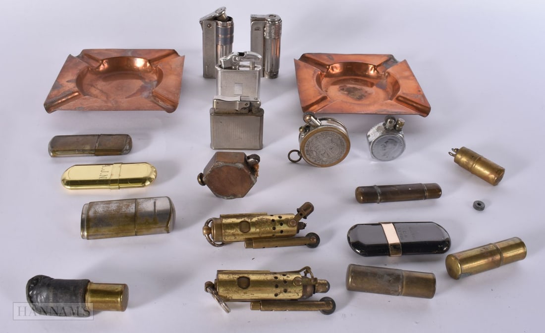 Trench Art Antique Tobacciana Collection. (qty) (1 of 4)