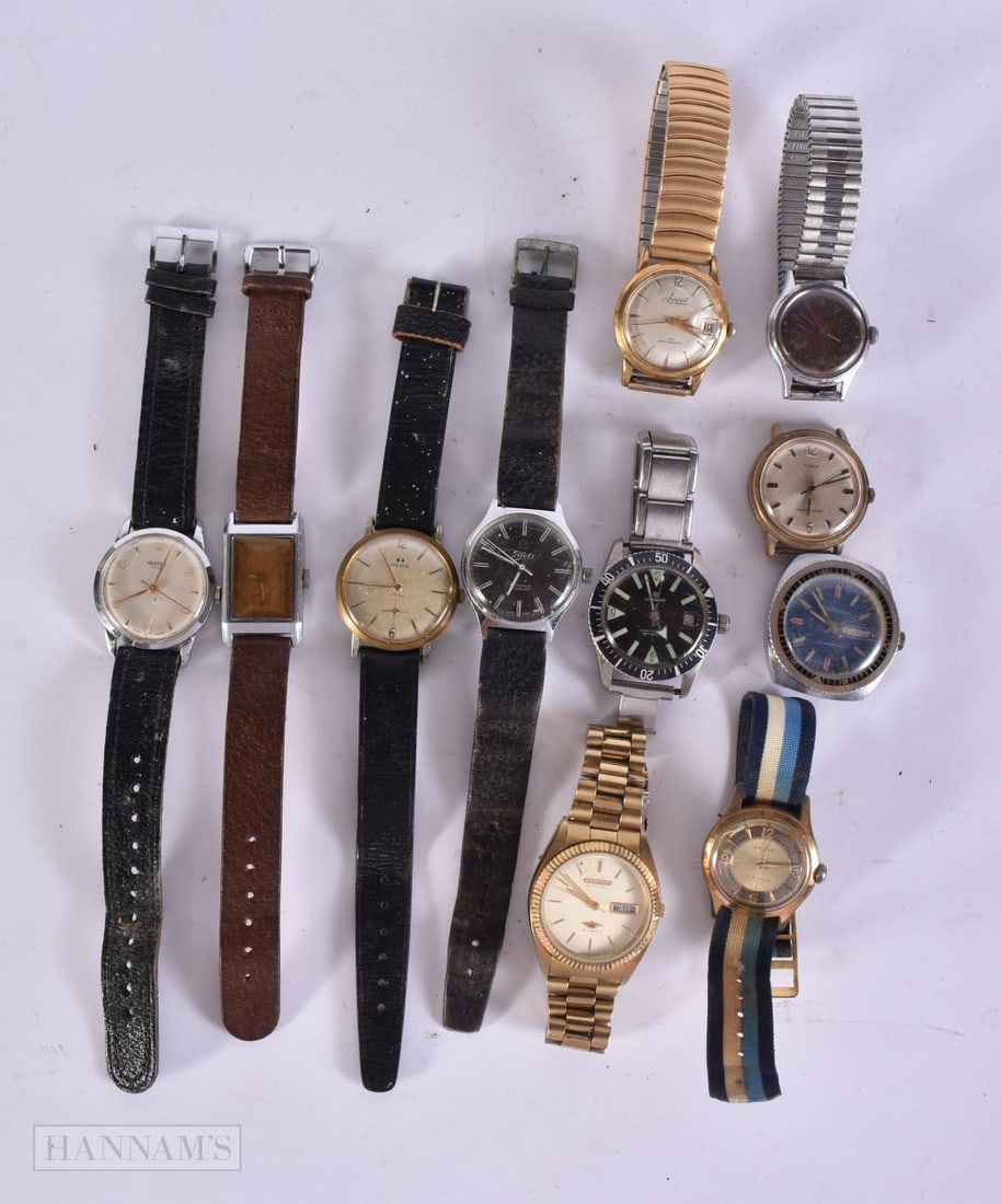 Vintage Mechanical Watches Job lot. Untested. (qty) (1 of 4)