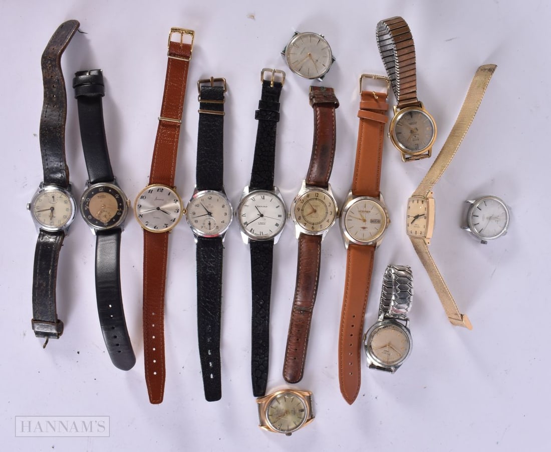 Vintage Mechanical Watches Job lot. Untested. (qty) (1 of 5)
