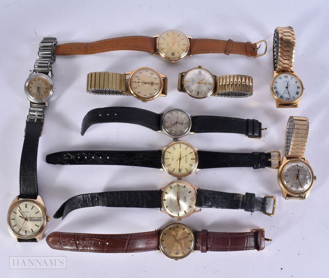 Vintage Mechanical Watches Job lot. Untested. (qty) (1 of 5)
