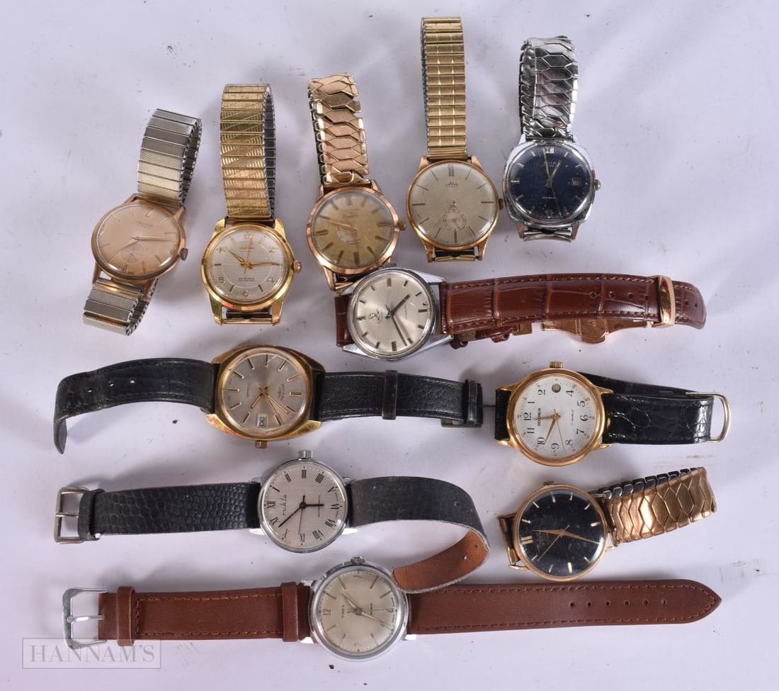 Vintage Mechanical Watches Job lot. Untested. (qty) (1 of 4)