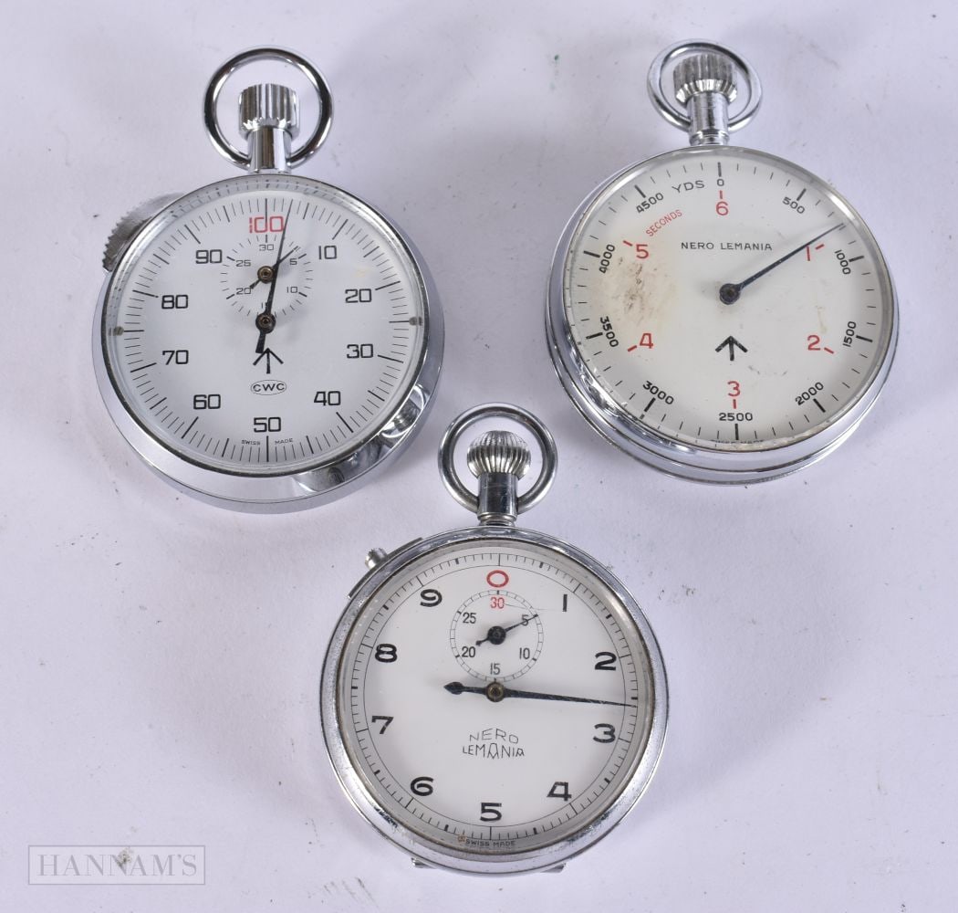 Military Issued Stop Watches Hand-Wind SPARES/REPAIRS x 3 (1 of 2)
