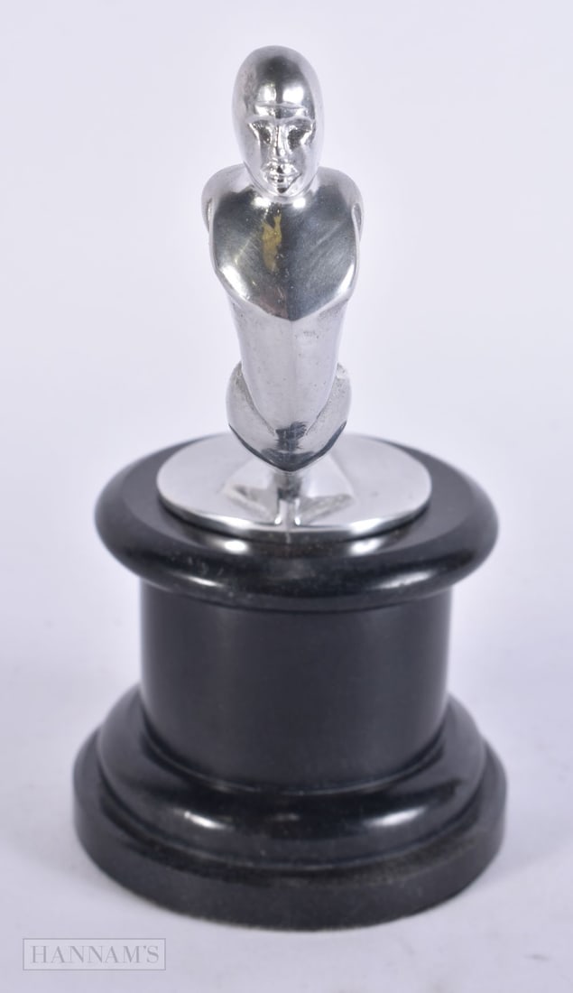 A ROCKET MAN CAR MASCOT. 18 cm high. (1 of 4)