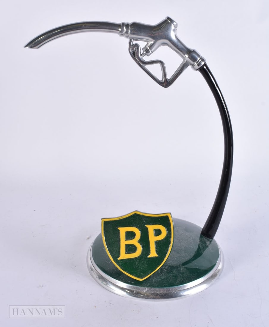A BP ADVERTISING FUEL PUMP. 34 cm x 20 cm. (1 of 4)