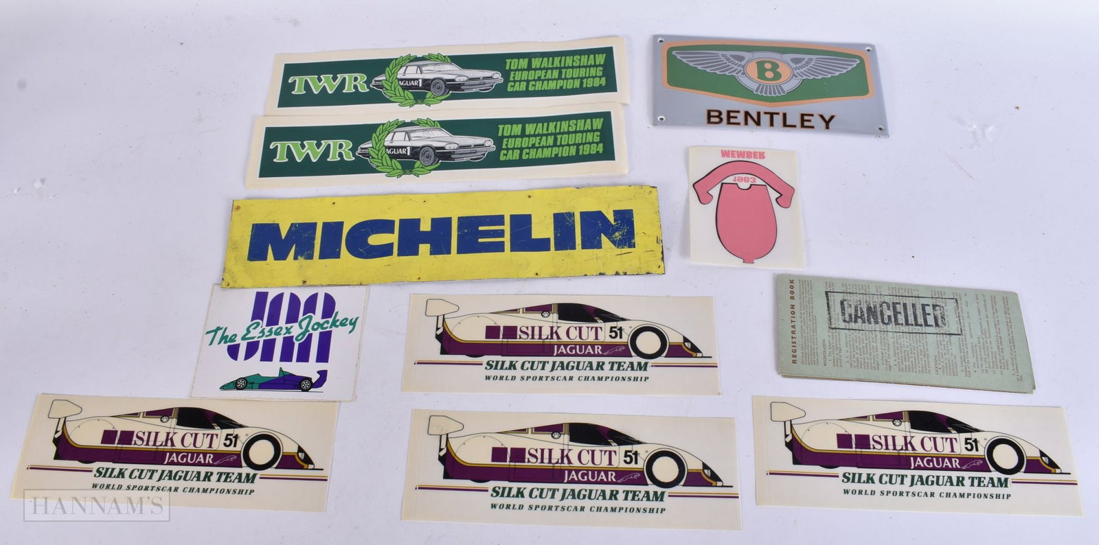 A COLLECTION OF AUTOMOTIVE PLAQUES AND EPHEMERA. (qty) (1 of 5)