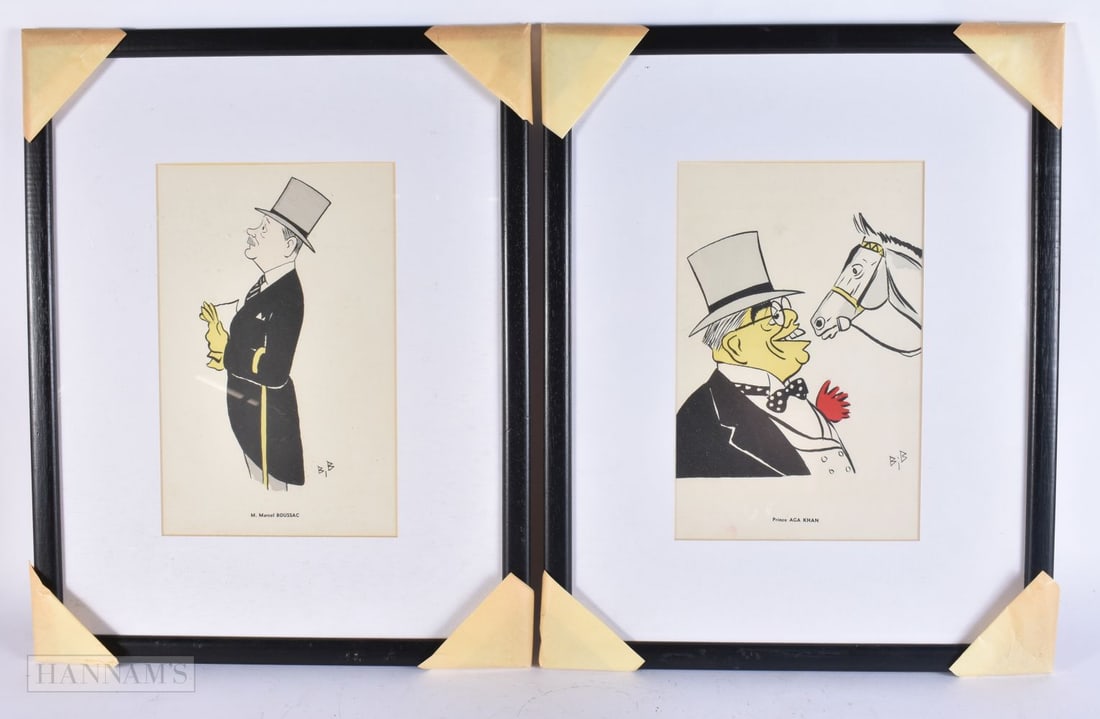 British School (20th Century) Pair, Lithographs. 44 cm x 32 cm. (1 of 4)