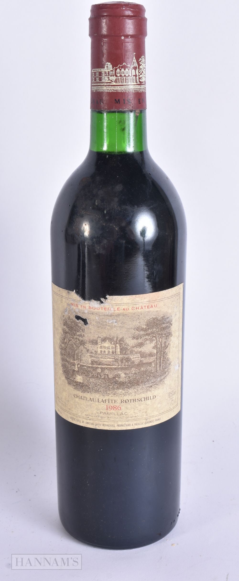 CHATEAU LAFITE ROTHSCHILD PAUILLAC 1986. (1 of 5)