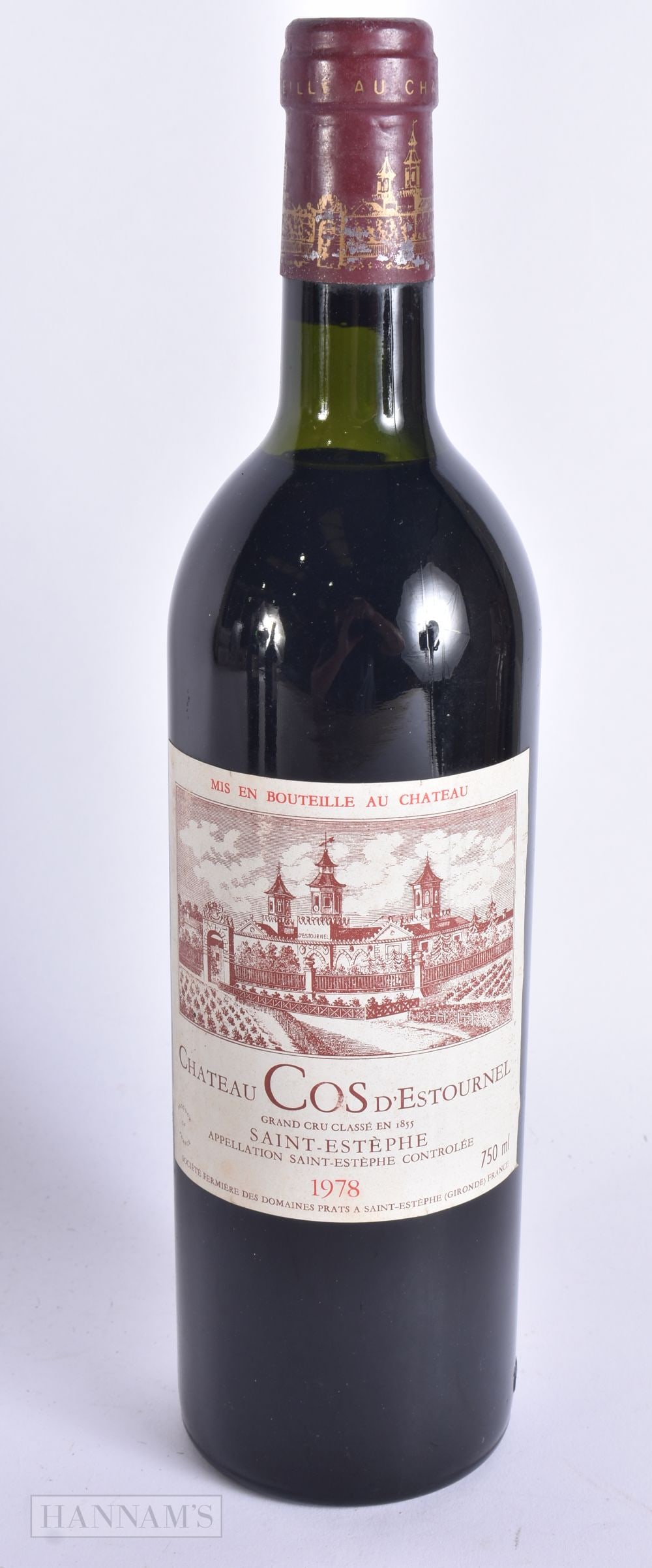 2ND GROWTH CHATEAU COS D'ESTOURNEL SAINT EST?PHE 1978. (1 of 5)