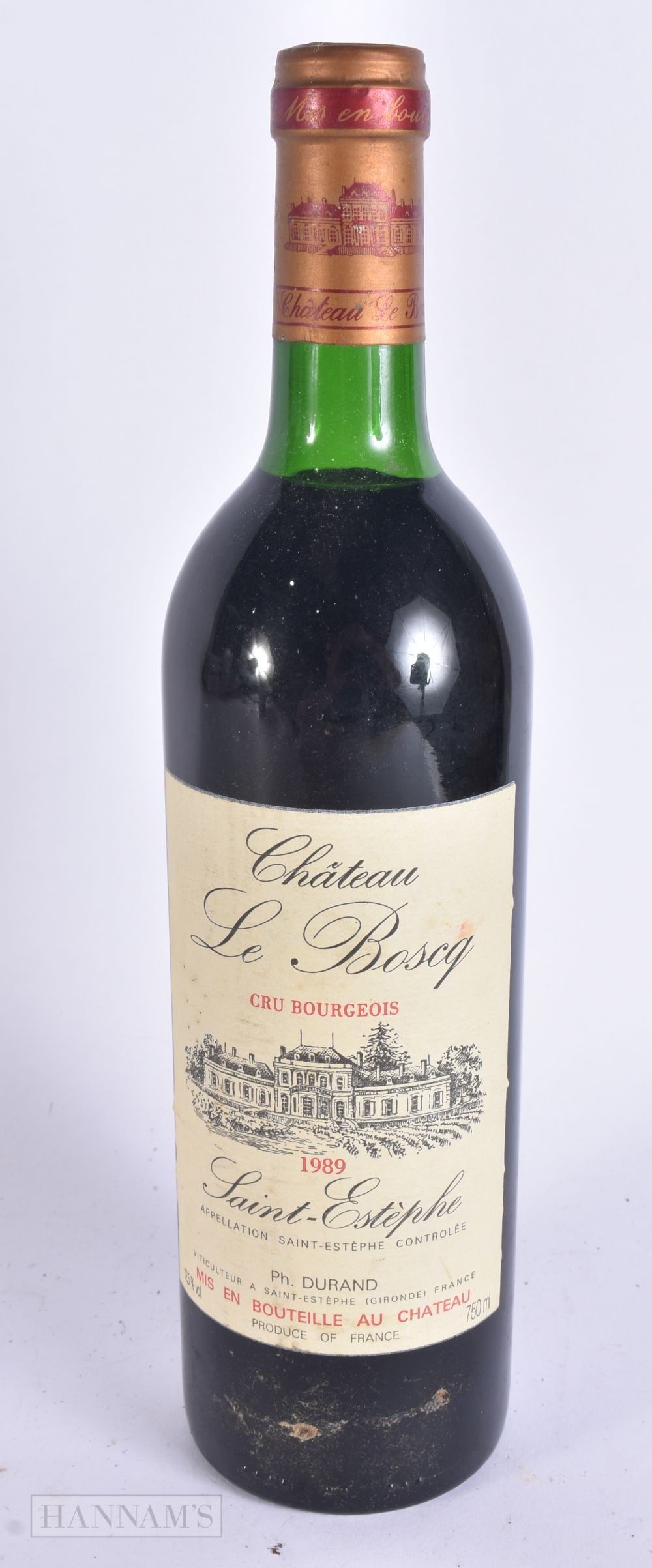 CHATEAU SAINT ESTEPHE CRU BOURGEOIS 1989. (1 of 5)