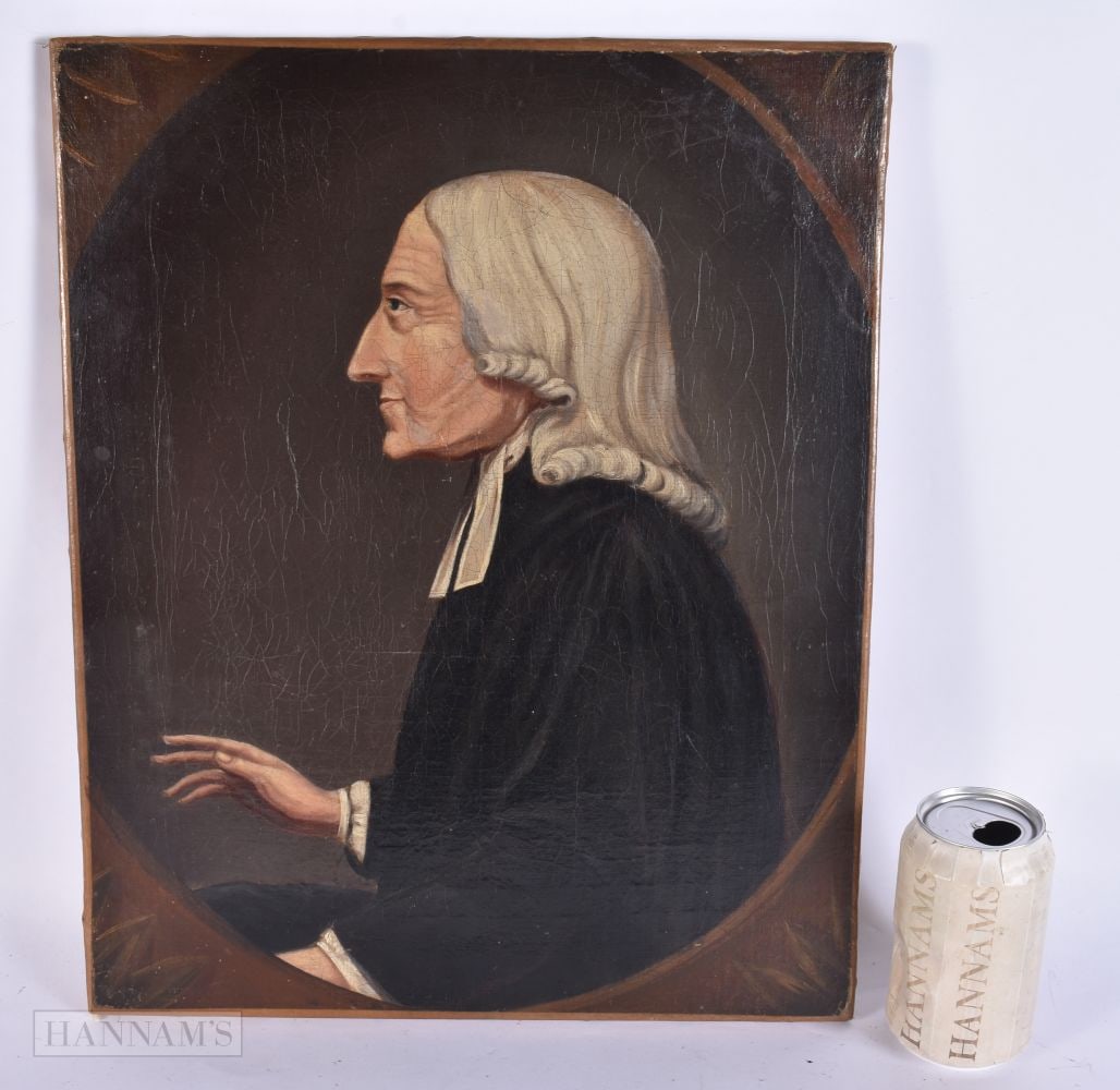 English School (18th Century) Oil on canvas, Seated male. 45 cm x 35 cm.: English School (18th Century) Oil on canvas, Seated male. 45 cm x 35 cm.
