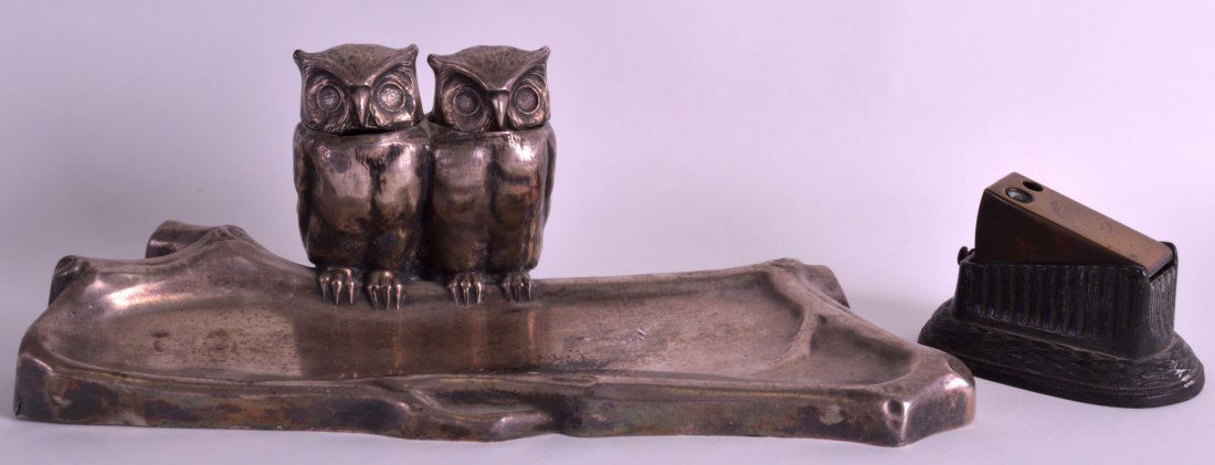 AN EARLY 20TH CENTURY AUSTRIAN SILVER PLATED GENTLEMANS (1 of 1)