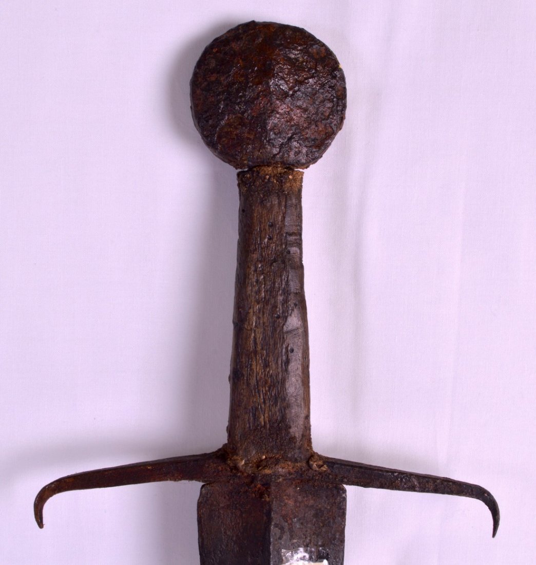 A 14TH CENTURY KNIGHTLY SWORD C1370-1420, a (1 of 5)