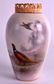 A ROYAL WORCESTER RETICULATED VASE C1907 painted with
