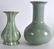 AN EARLY 20TH CENTURY CHINESE CELADON LOBED VASE