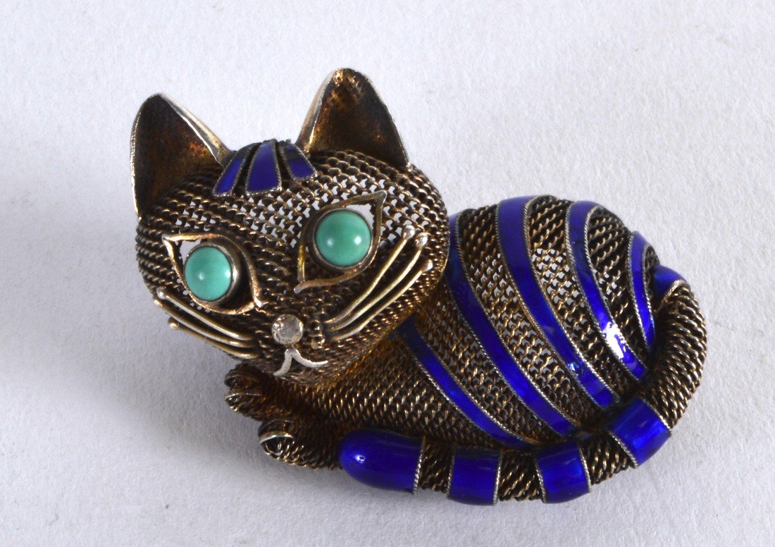 A SMALL EARLY 20TH CENTURY CHINESE SILVER ENAMEL AND (1 of 1)