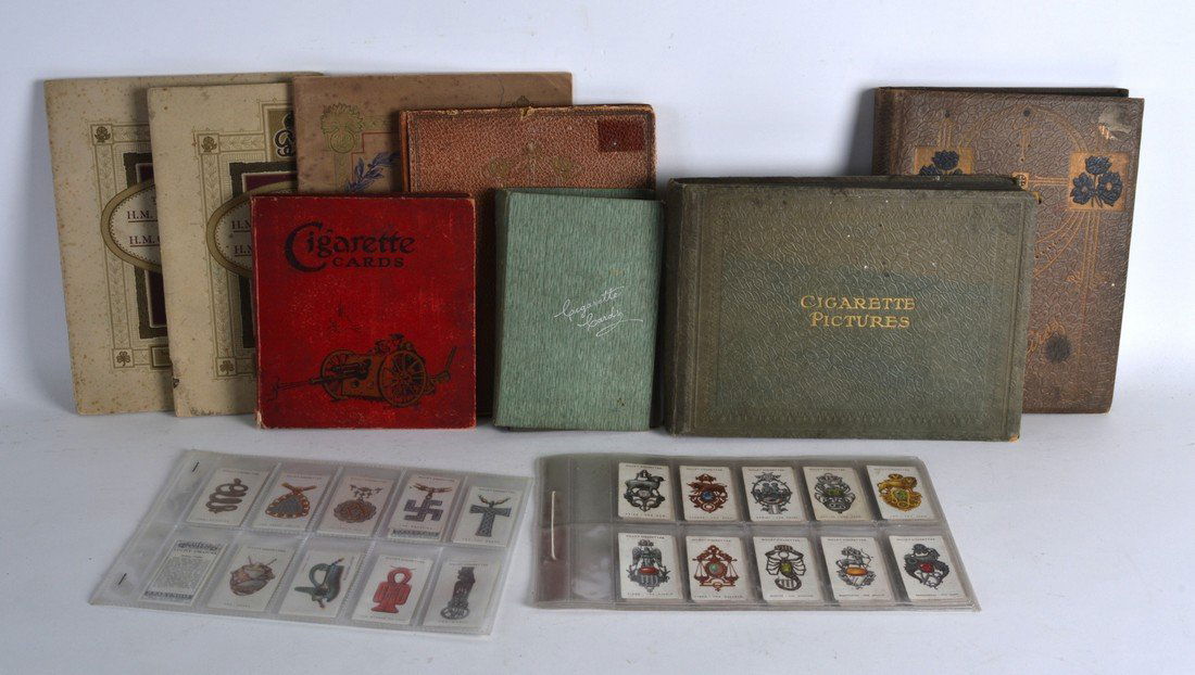 A QUANTITY OF CIGARETTE CARD ALBUMS, mostly Will's and (1 of 1)