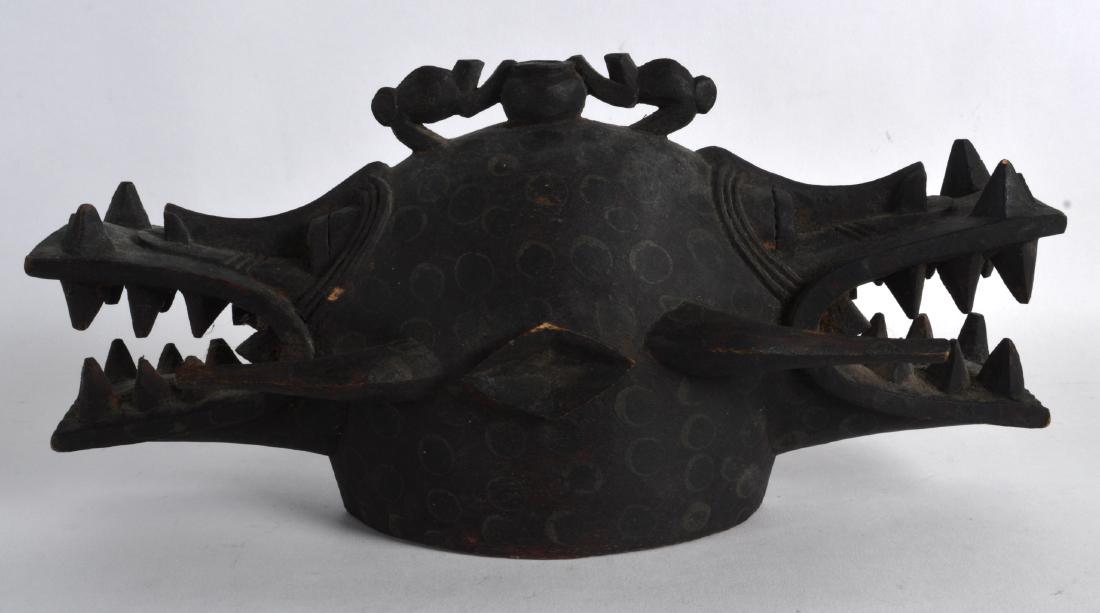 AN UNUSUAL EARLY 20TH CENTURY AFRICAN TRIBAL MASK in (1 of 1)