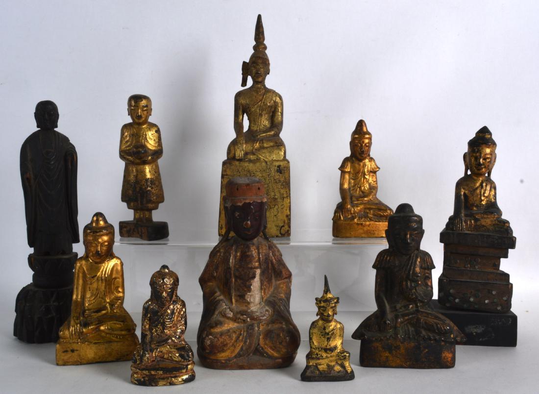 A GROUP OF TEN 18TH/19TH CENTURY SOUTH EAST ASIAN (1 of 2)