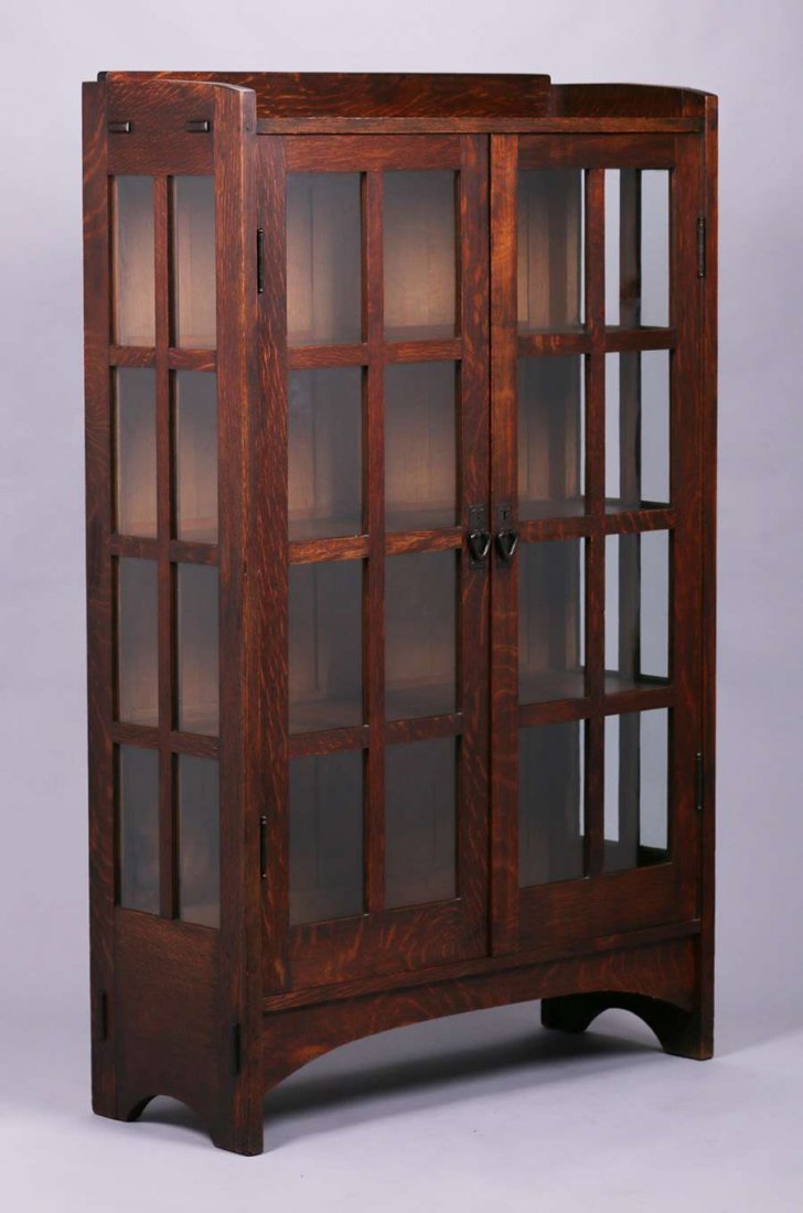 Gustav Stickley 815 Two Door China Cabinet Jul 16 2017