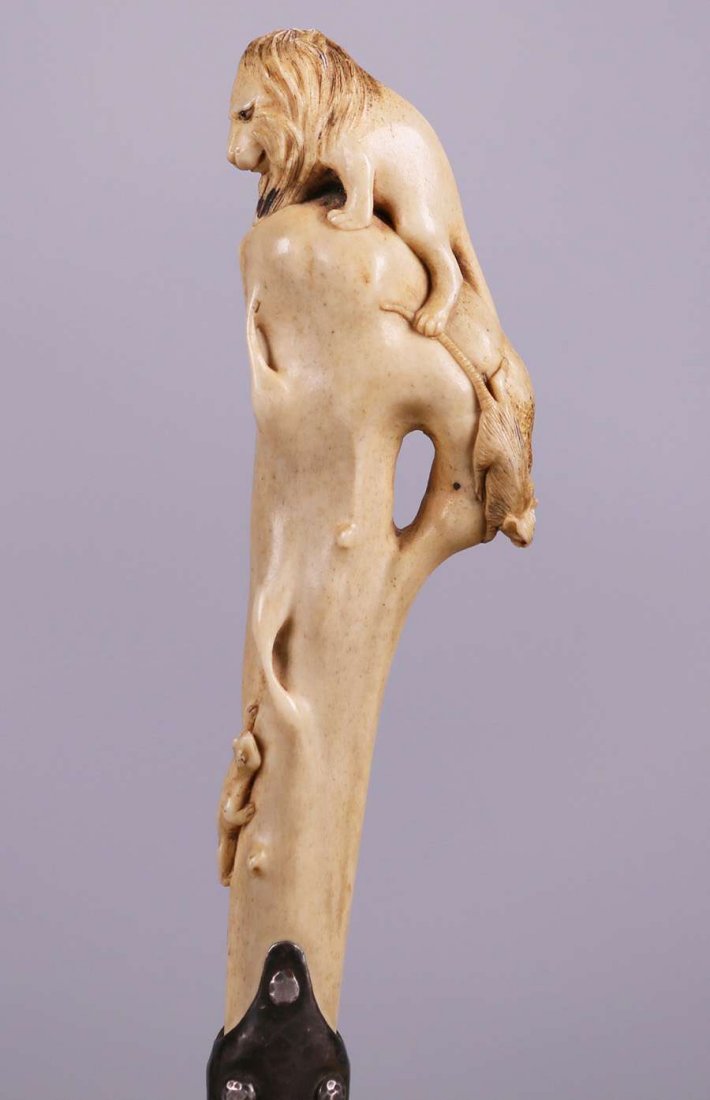 Joseph Heinrichs Copper & Silver Carved Letter Opener (1 of 9)