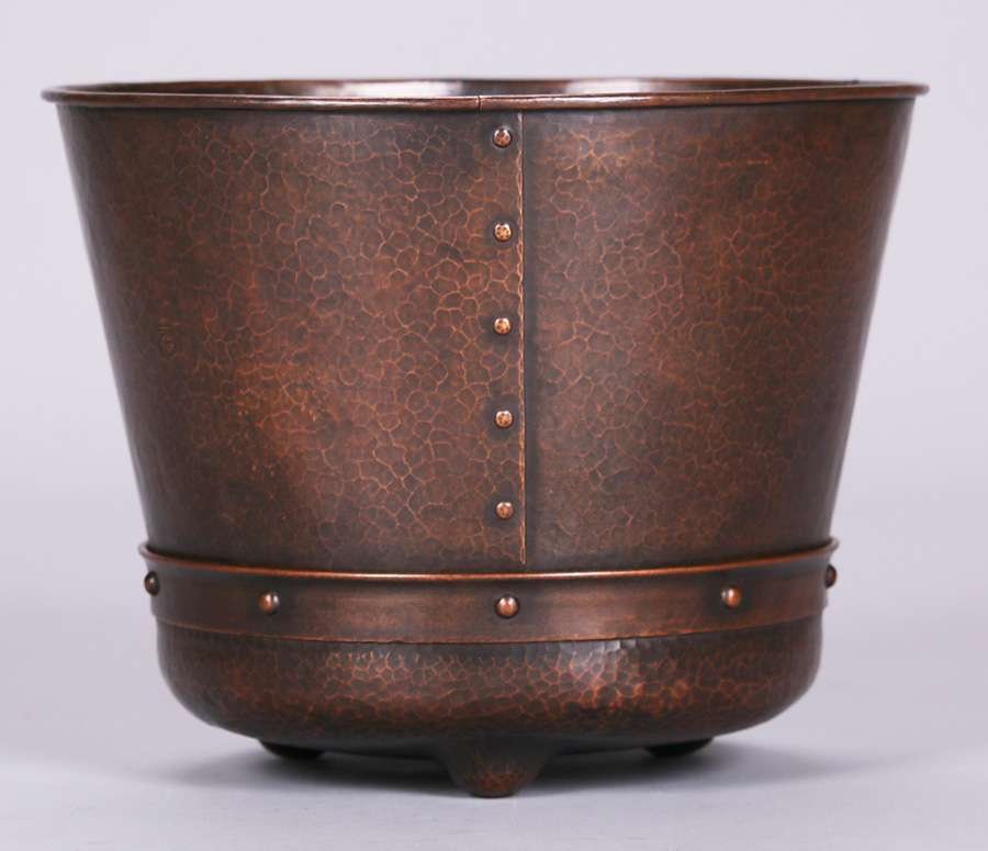 Extremely Rare Roycroft Jardiniere (1 of 4)