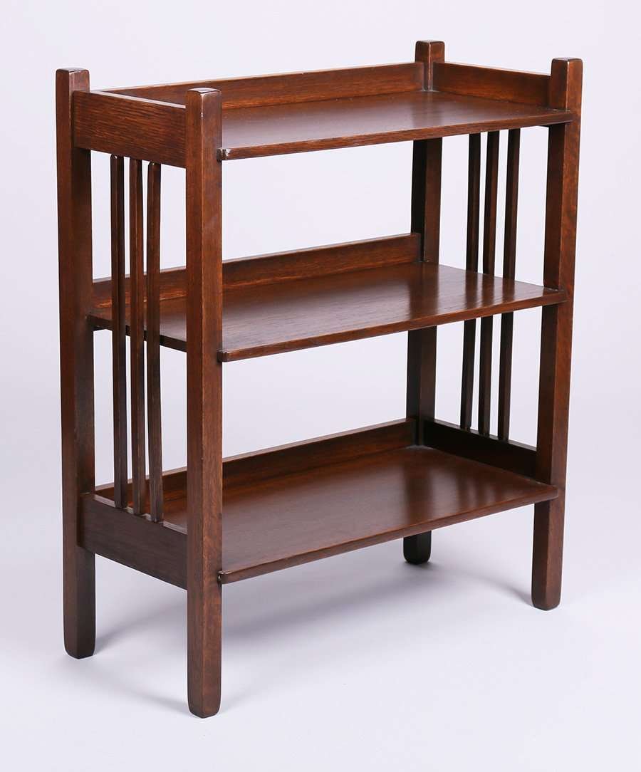 Stickley Brothers Spindled Bookshelf (1 of 5)