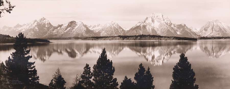 Antique Photo Grand Teton National Park, Wyoming (1 of 5)
