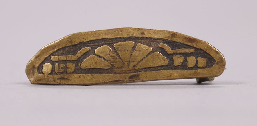 Carence Crafters Acid-Etched Brooch (1 of 2)